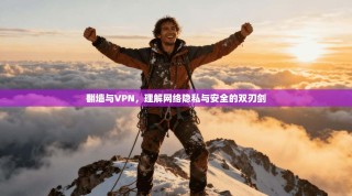 翻墙与VPN，理解网络隐私与安全的双刃剑