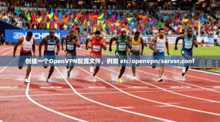 创建一个OpenVPN配置文件，例如 etc/openvpn/server.conf