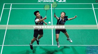 VPN全部关闭的步骤和原因