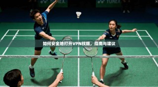 如何安全地打开VPN权限，指南与建议