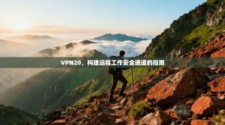 VPN20，构建远程工作安全通道的指南