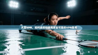 大圣VPN，如何选择和使用安全可靠的VPN服务
