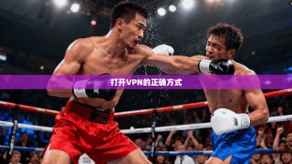打开VPN的正确方式