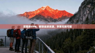 豆瓣夹VPN，解锁全球资源，享受无限可能