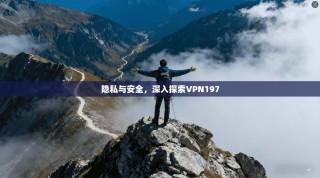 隐私与安全，深入探索VPN197