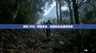 网关 VPN，构建安全、高效的企业通信桥梁