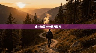 山大校园VPN使用指南