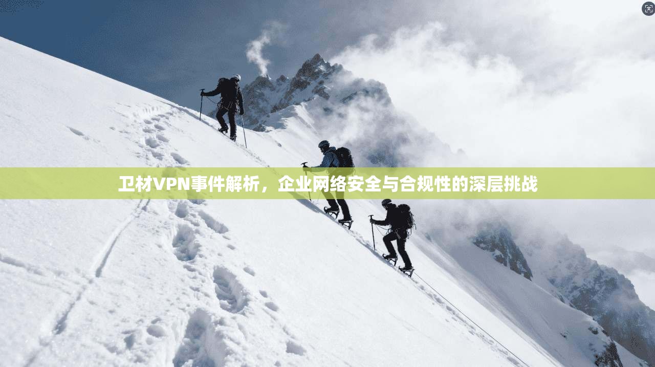 卫材VPN事件解析，企业网络安全与合规性的深层挑战