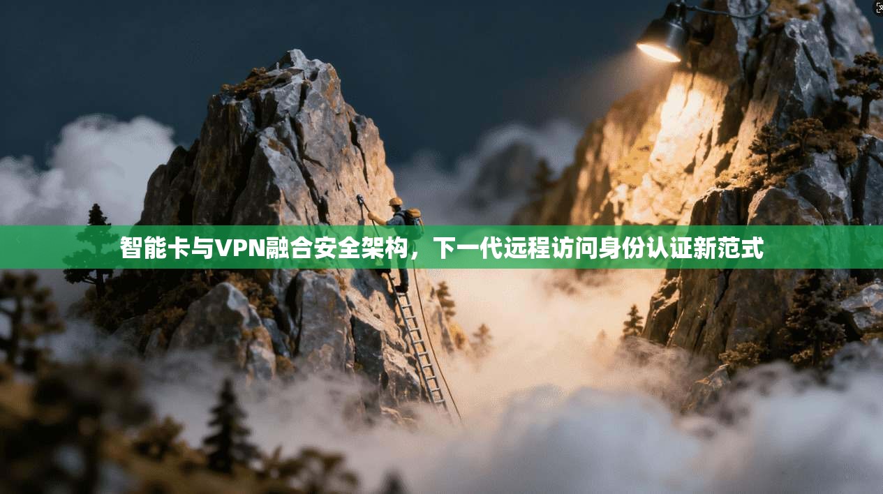 智能卡与VPN融合安全架构，下一代远程访问身份认证新范式