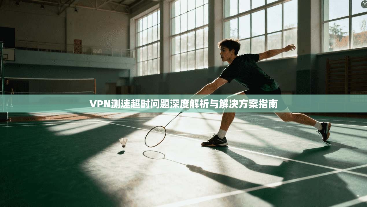 VPN测速超时问题深度解析与解决方案指南