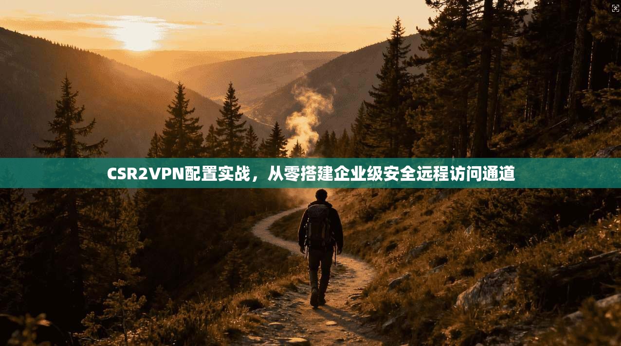 CSR2VPN配置实战，从零搭建企业级安全远程访问通道
