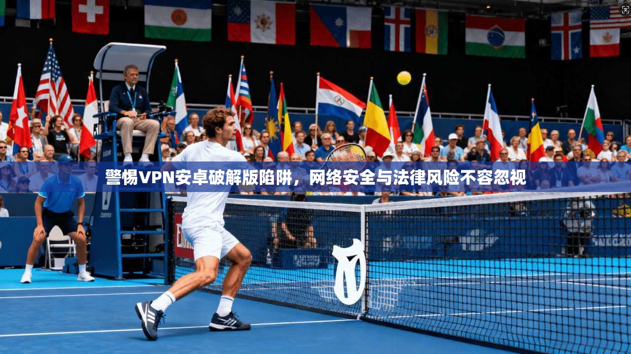 警惕VPN安卓破解版陷阱，网络安全与法律风险不容忽视