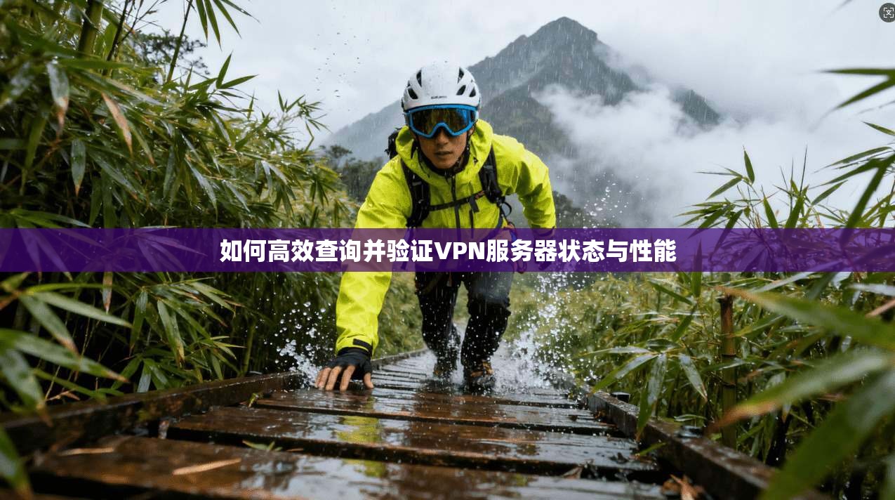 如何高效查询并验证VPN服务器状态与性能