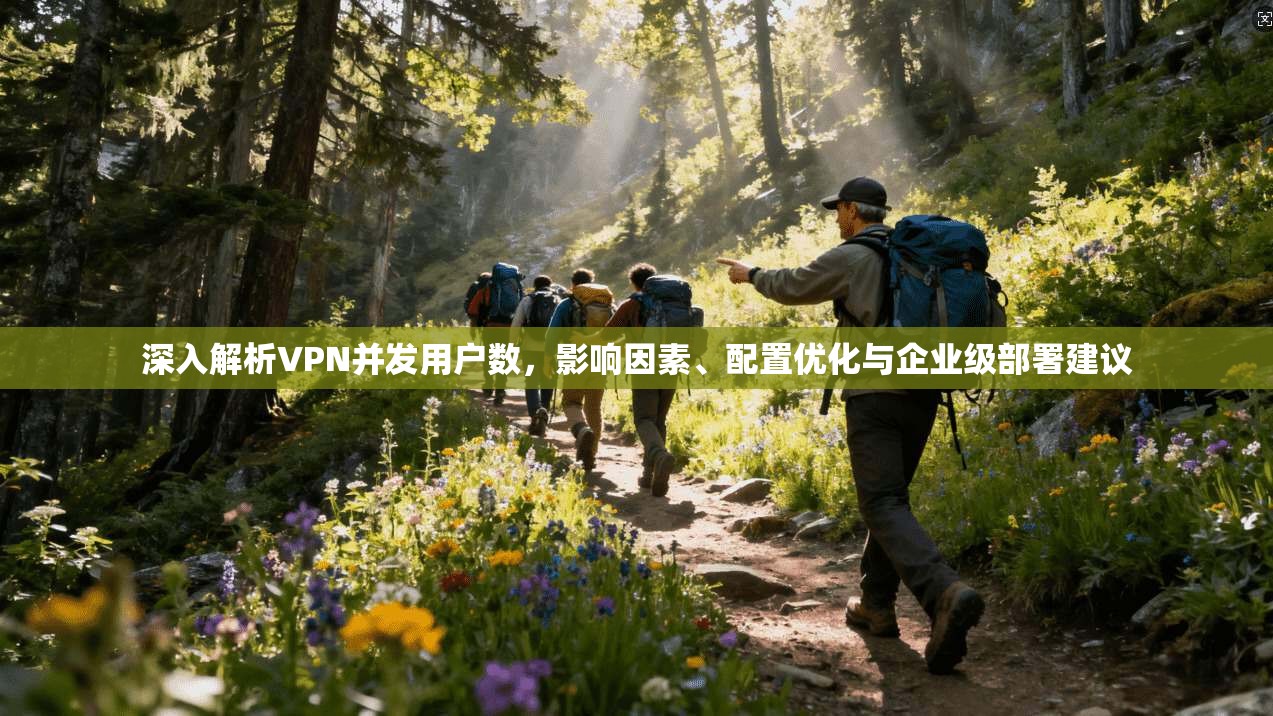 深入解析VPN并发用户数，影响因素、配置优化与企业级部署建议