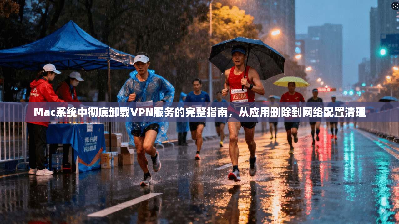 Mac系统中彻底卸载VPN服务的完整指南，从应用删除到网络配置清理