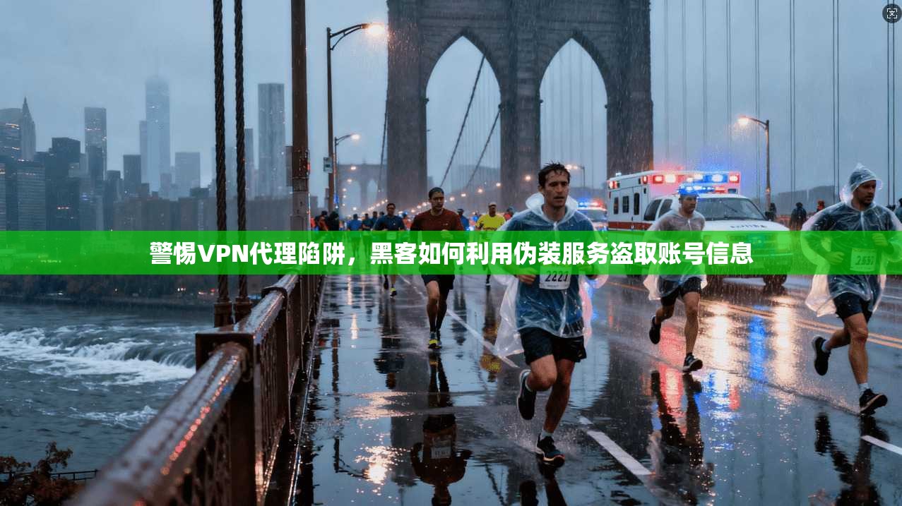警惕VPN代理陷阱，黑客如何利用伪装服务盗取账号信息