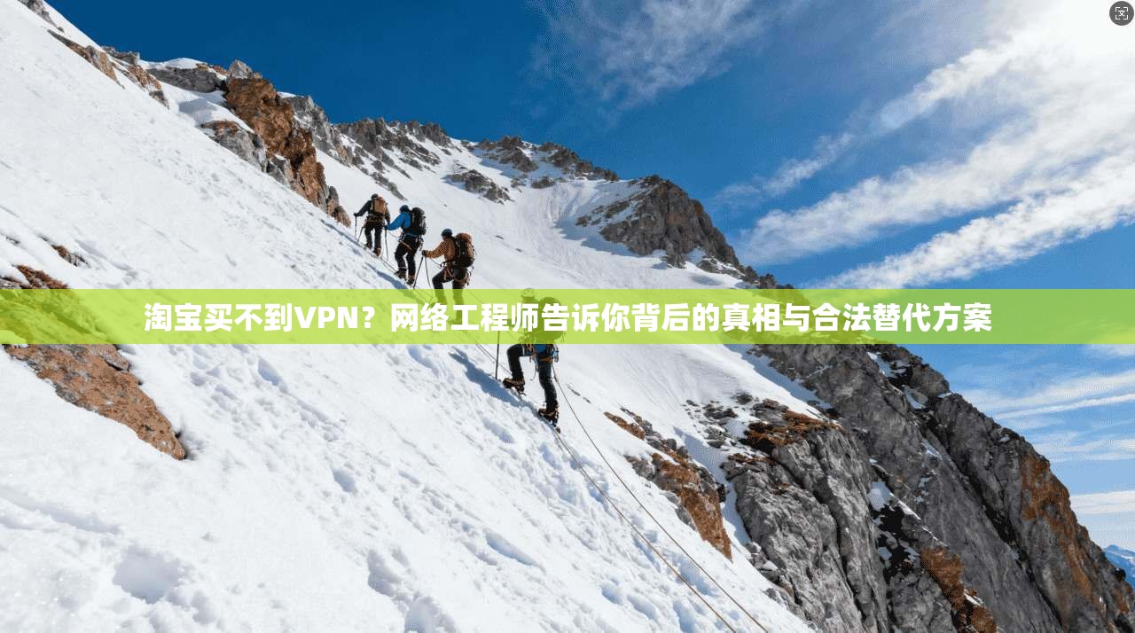 淘宝买不到VPN？网络工程师告诉你背后的真相与合法替代方案