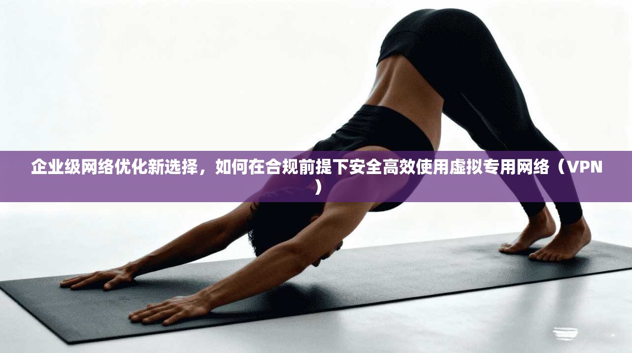企业级网络优化新选择，如何在合规前提下安全高效使用虚拟专用网络（VPN）