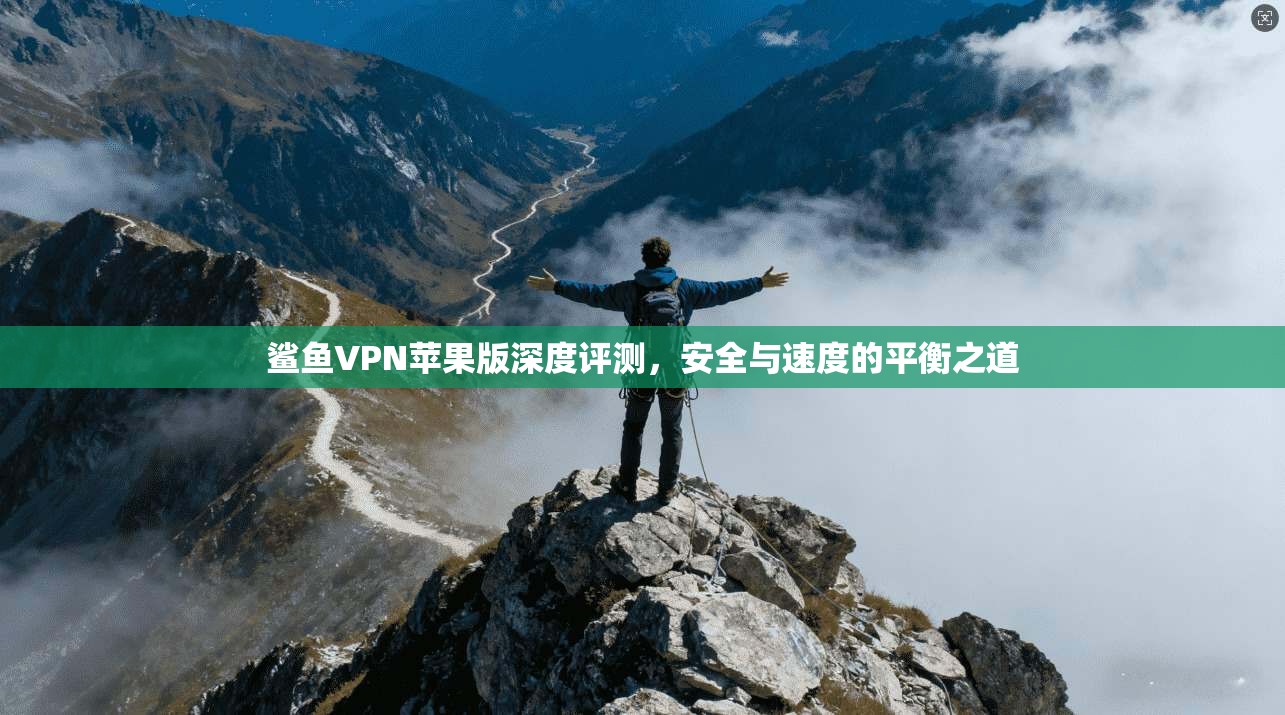 鲨鱼VPN苹果版深度评测，安全与速度的平衡之道