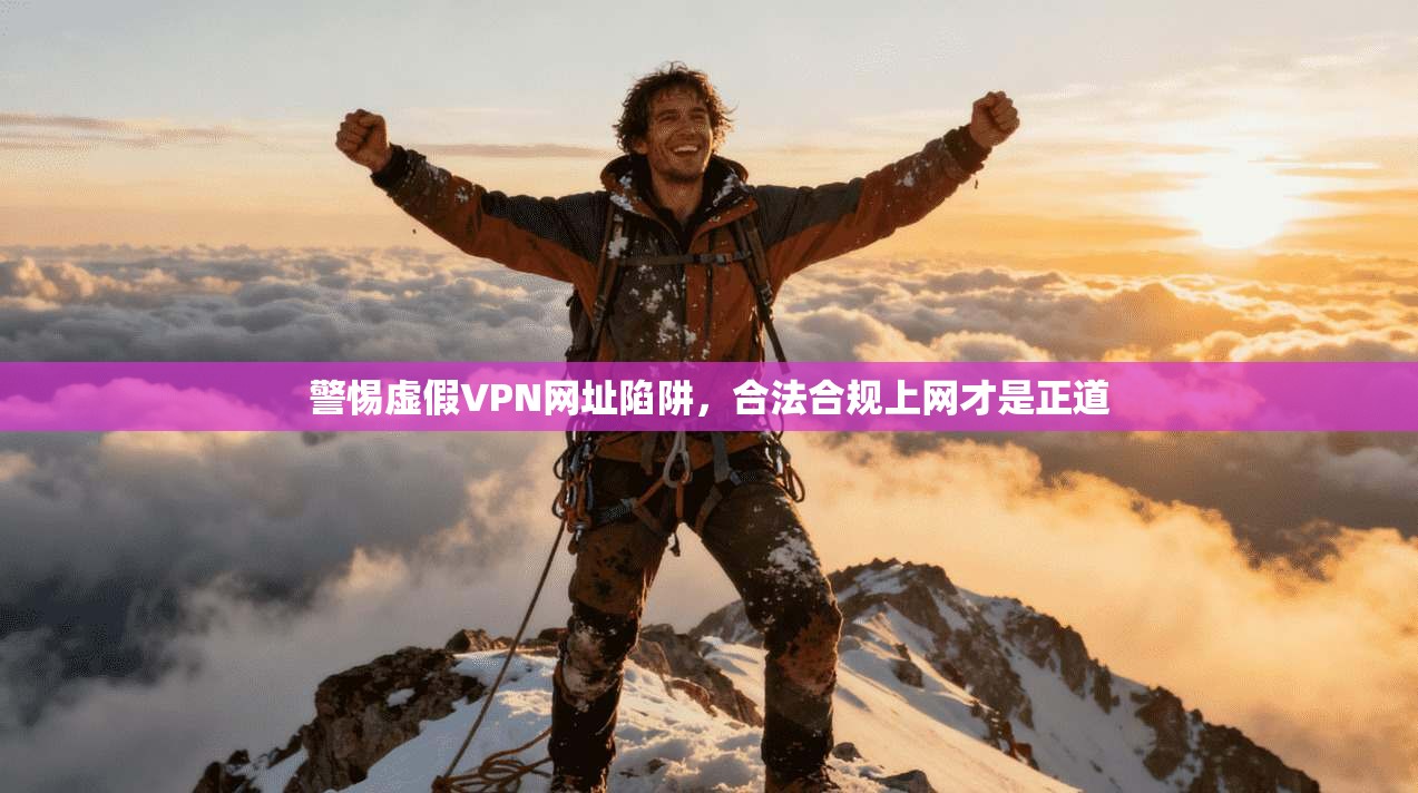 警惕虚假VPN网址陷阱，合法合规上网才是正道