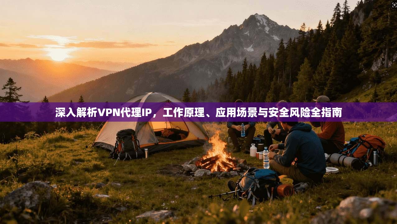 深入解析VPN代理IP，工作原理、应用场景与安全风险全指南