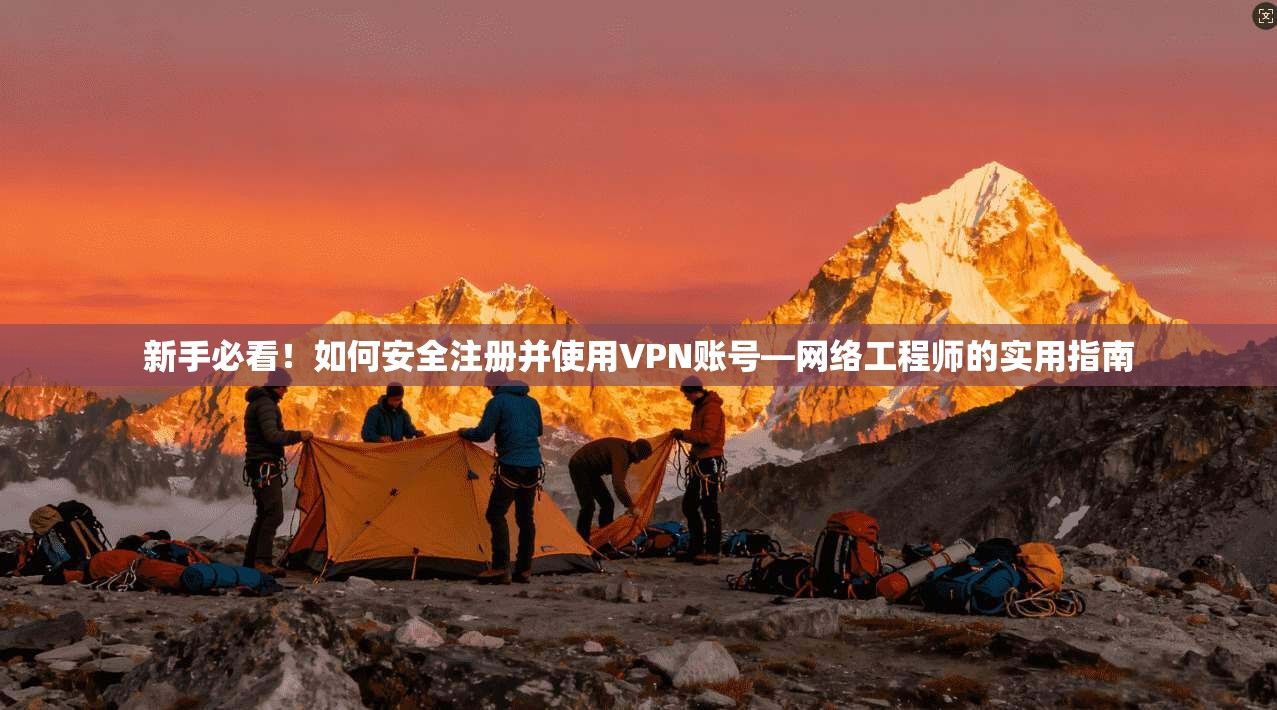 新手必看！如何安全注册并使用VPN账号—网络工程师的实用指南