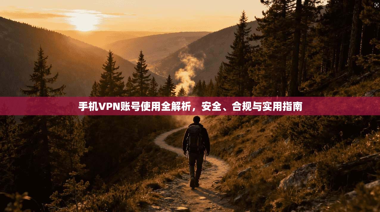 手机VPN账号使用全解析，安全、合规与实用指南