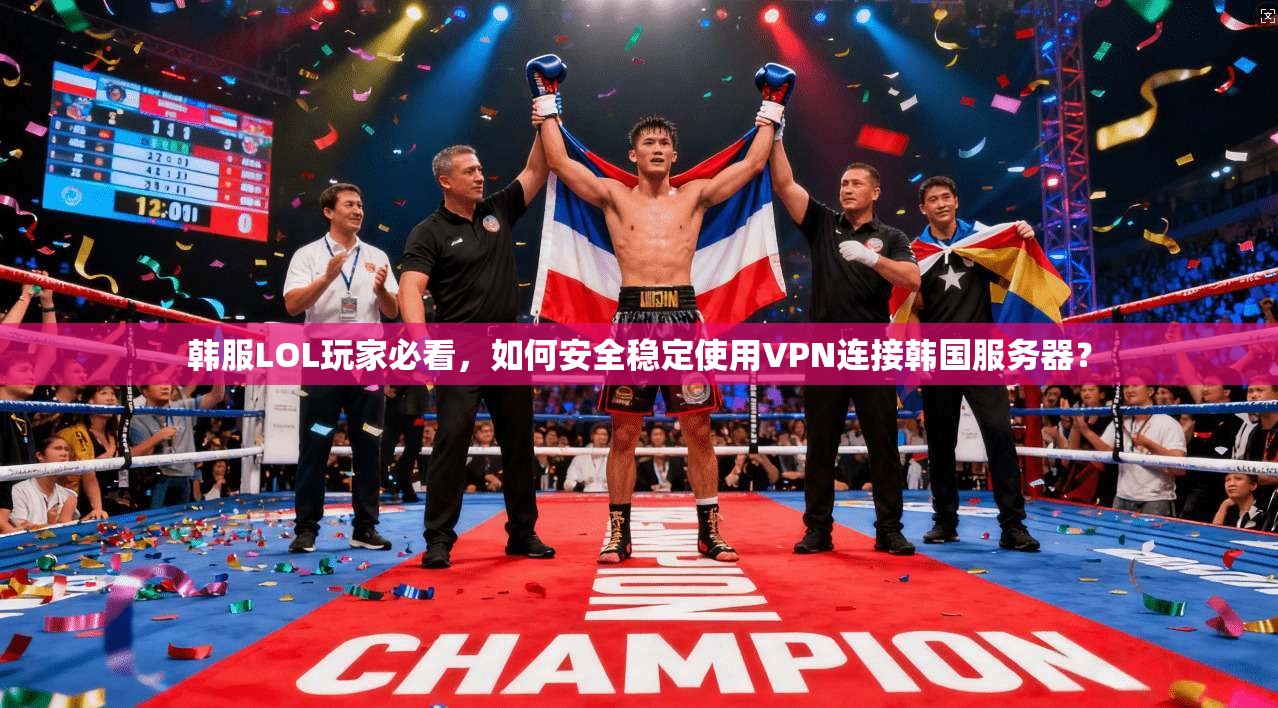 韩服LOL玩家必看，如何安全稳定使用VPN连接韩国服务器？