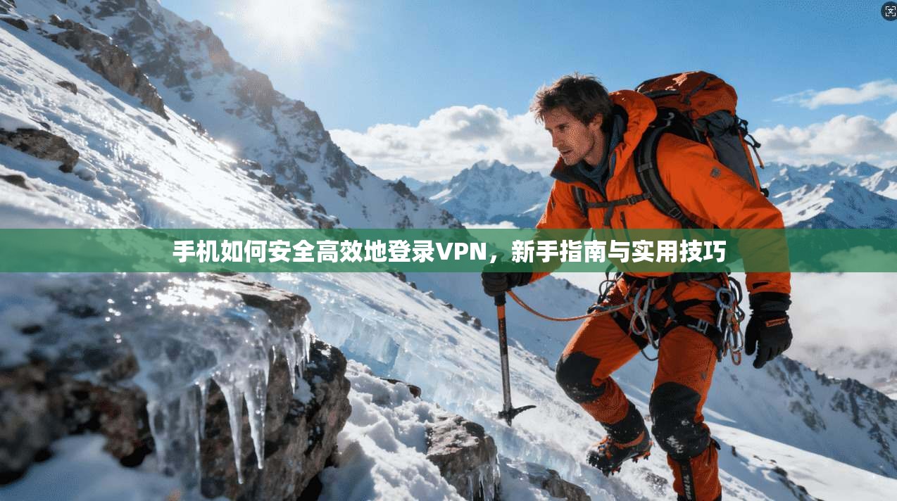 手机如何安全高效地登录VPN，新手指南与实用技巧