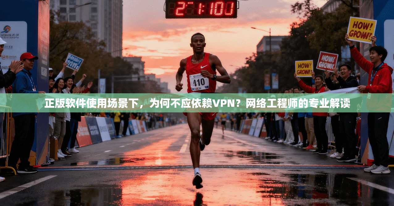 正版软件使用场景下，为何不应依赖VPN？网络工程师的专业解读