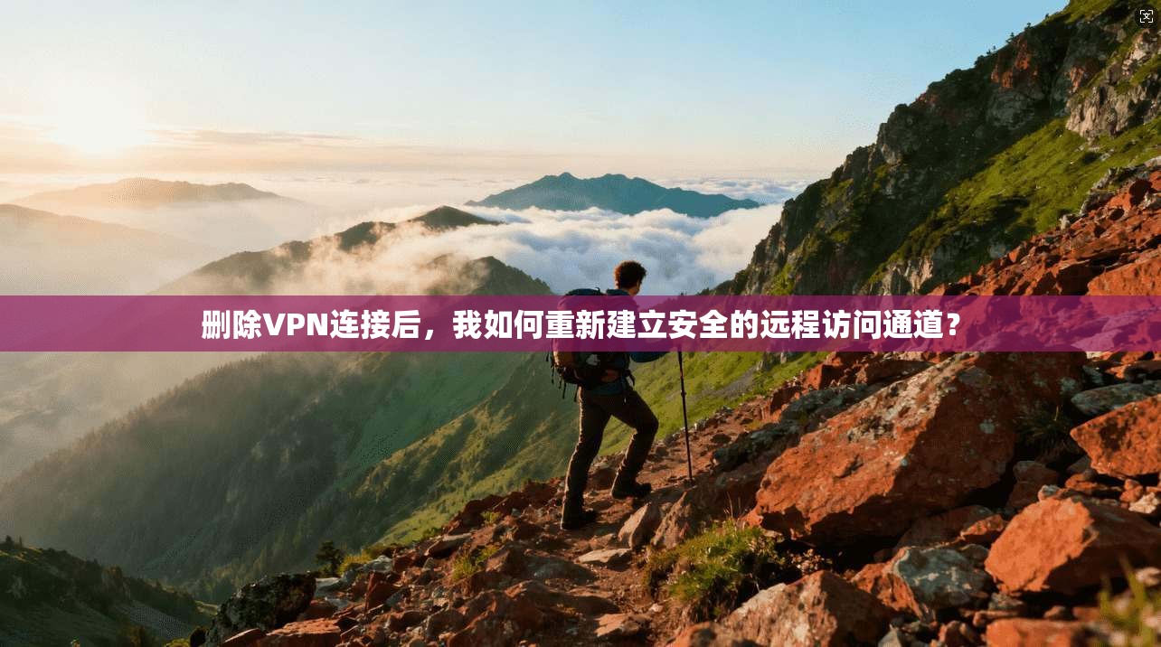 删除VPN连接后，我如何重新建立安全的远程访问通道？
