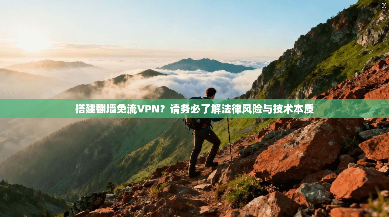 搭建翻墙免流VPN？请务必了解法律风险与技术本质