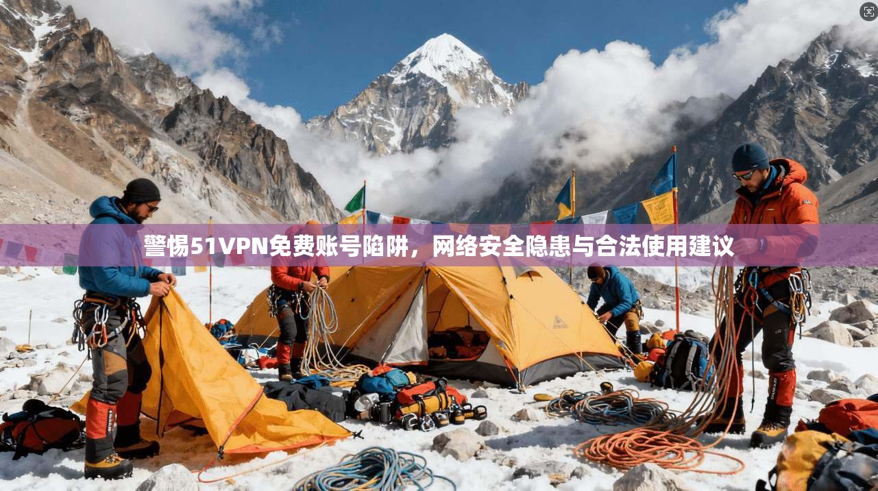 警惕51VPN免费账号陷阱，网络安全隐患与合法使用建议