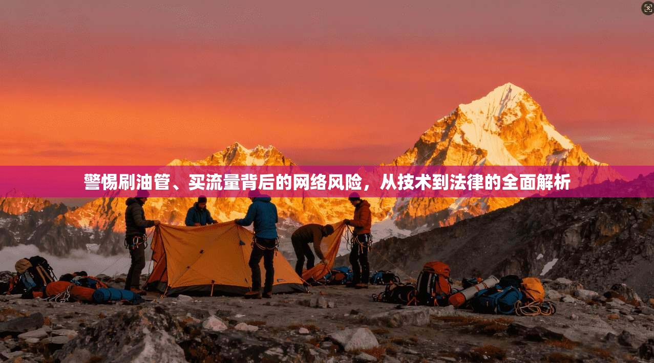 警惕刷油管、买流量背后的网络风险，从技术到法律的全面解析