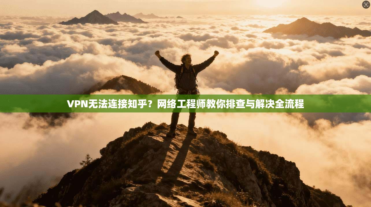 VPN无法连接知乎？网络工程师教你排查与解决全流程