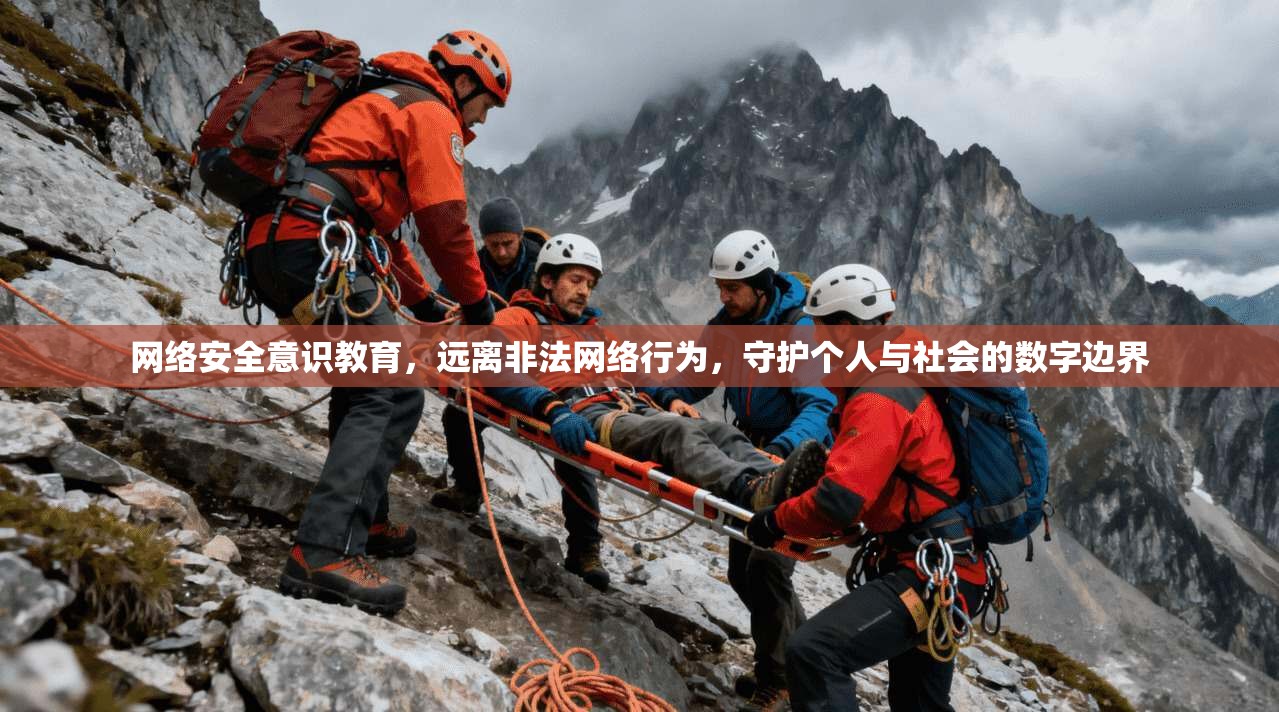 网络安全意识教育，远离非法网络行为，守护个人与社会的数字边界