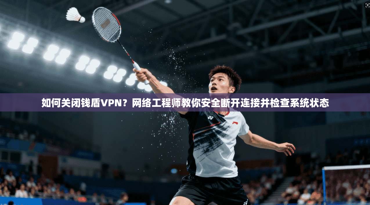 如何关闭钱盾VPN？网络工程师教你安全断开连接并检查系统状态