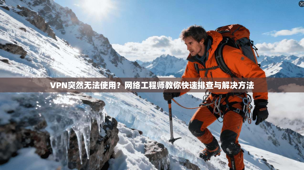 VPN突然无法使用？网络工程师教你快速排查与解决方法