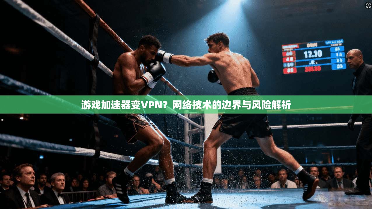 游戏加速器变VPN?网络技术的边界与风险解析 游戏加速器变VPN?网络技术的边界与风险解析