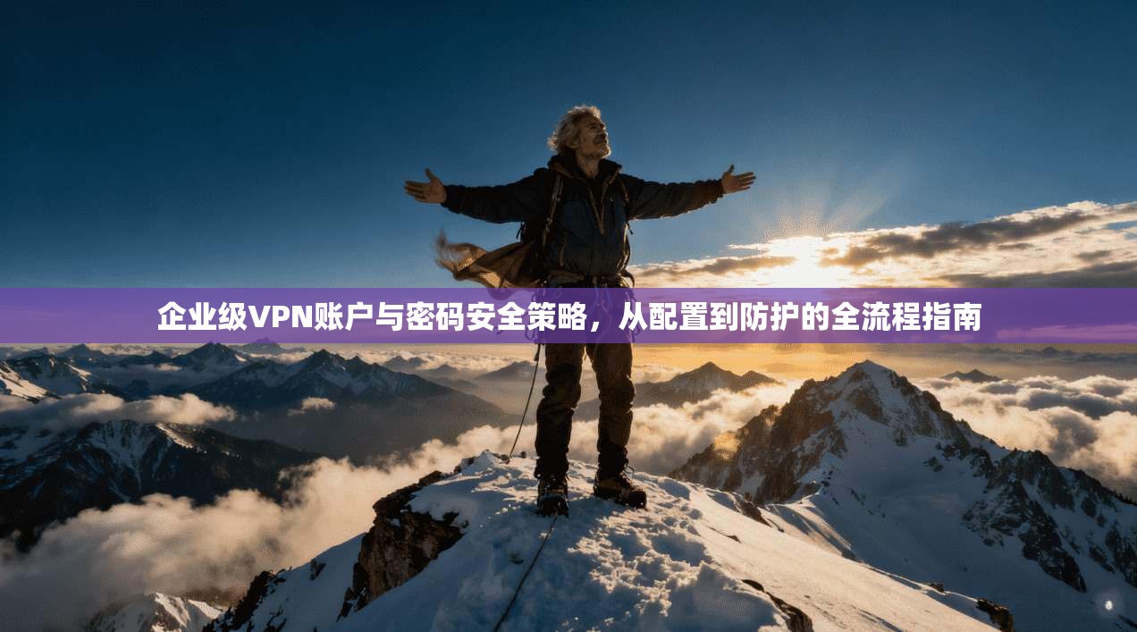 企业级VPN账户与密码安全策略，从配置到防护的全流程指南