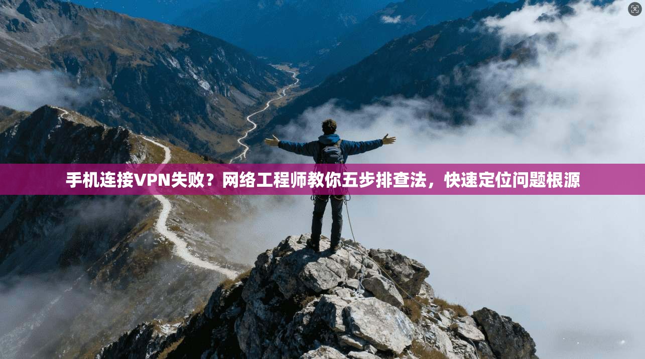 手机连接VPN失败?网络工程师教你五步排查法,快速定位问题根源 手机连接VPN失败?网络工程师教你五步排查法,快速定位问题根源