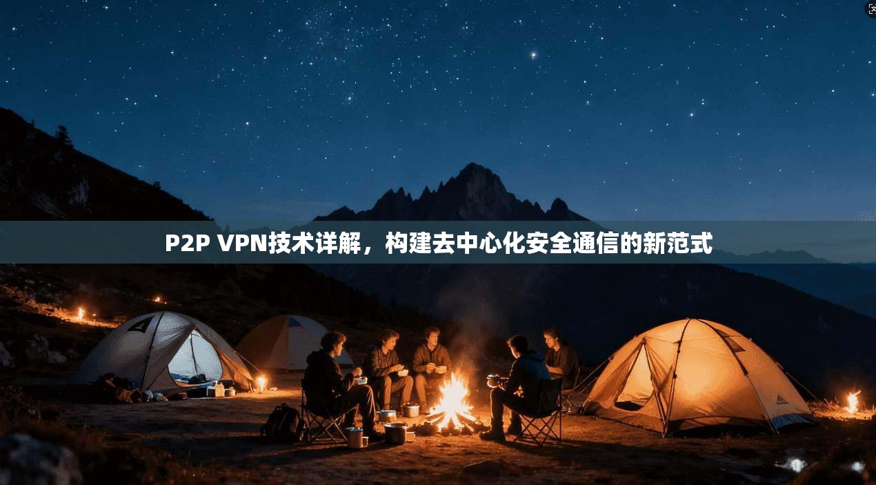 P2P VPN技术详解,构建去中心化安全通信的新范式 P2P VPN技术详解,构建去中心化安全通信的新范式