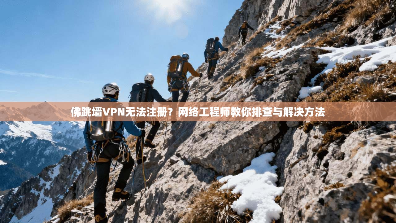 佛跳墙VPN无法注册?网络工程师教你排查与解决方法 佛跳墙VPN无法注册?网络工程师教你排查与解决方法