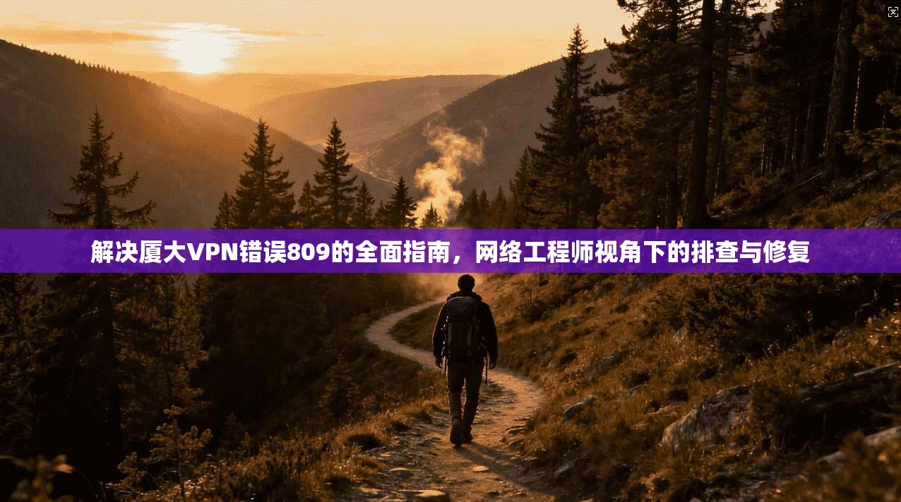 解决厦大VPN错误809的全面指南，网络工程师视角下的排查与修复