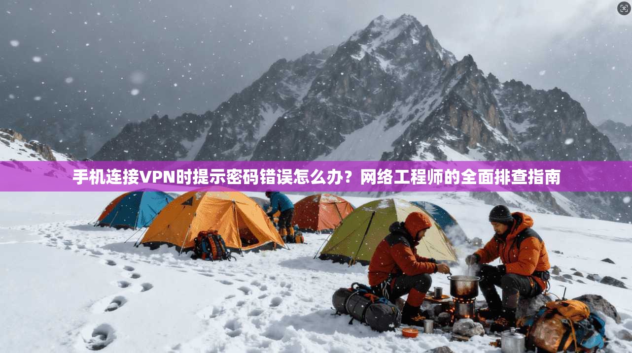手机连接VPN时提示密码错误怎么办？网络工程师的全面排查指南