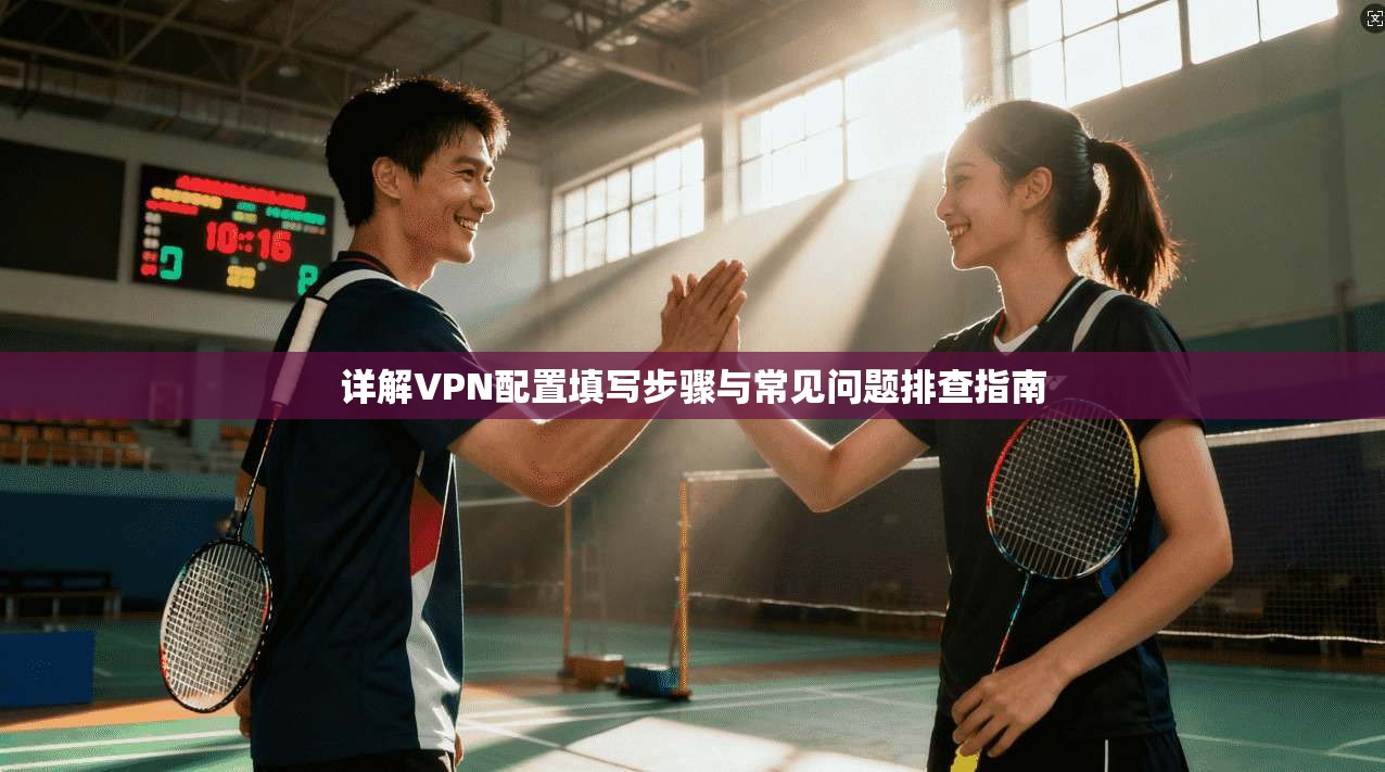 详解VPN配置填写步骤与常见问题排查指南 详解VPN配置填写步骤与常见问题排查指南