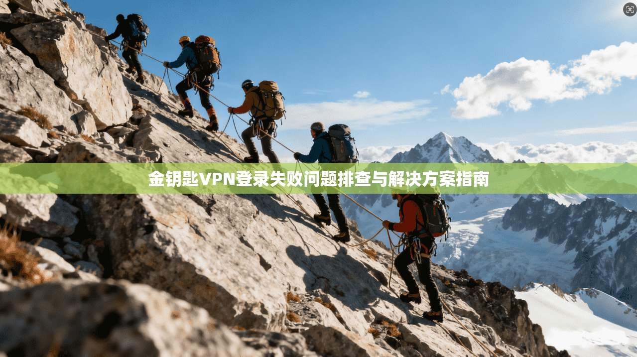 金钥匙VPN登录失败问题排查与解决方案指南 金钥匙VPN登录失败问题排查与解决方案指南