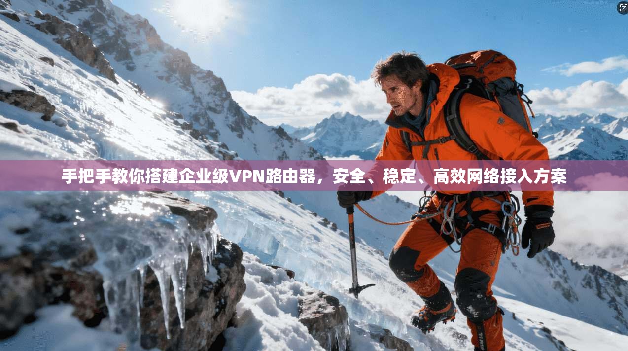 手把手教你搭建企业级VPN路由器，安全、稳定、高效网络接入方案