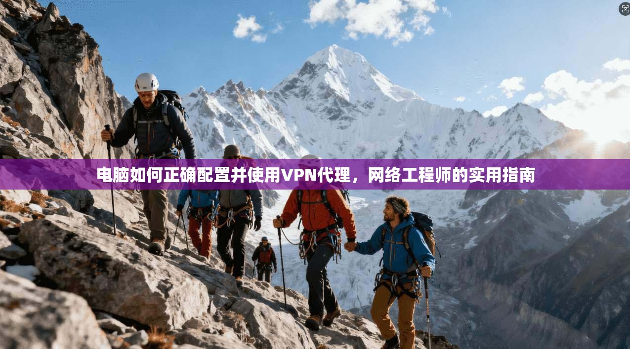 电脑如何正确配置并使用VPN代理,网络工程师的实用指南 电脑如何正确配置并使用VPN代理,网络工程师的实用指南