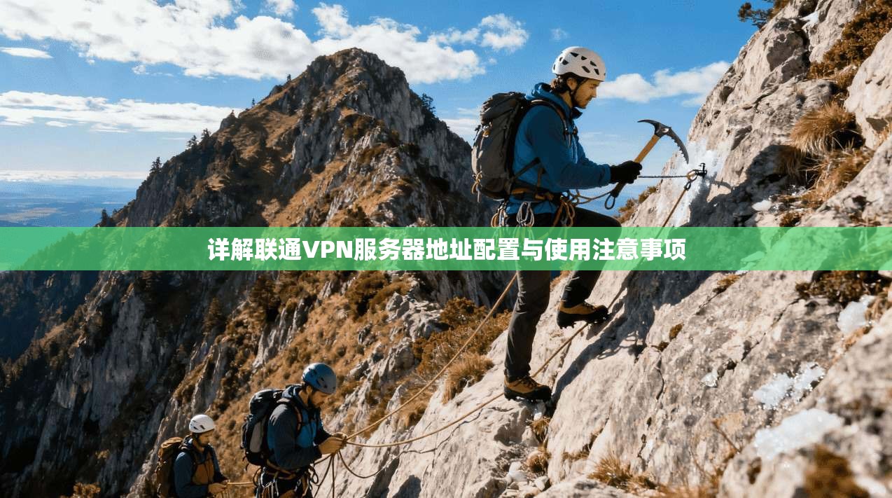 详解联通VPN服务器地址配置与使用注意事项 详解联通VPN服务器地址配置与使用注意事项